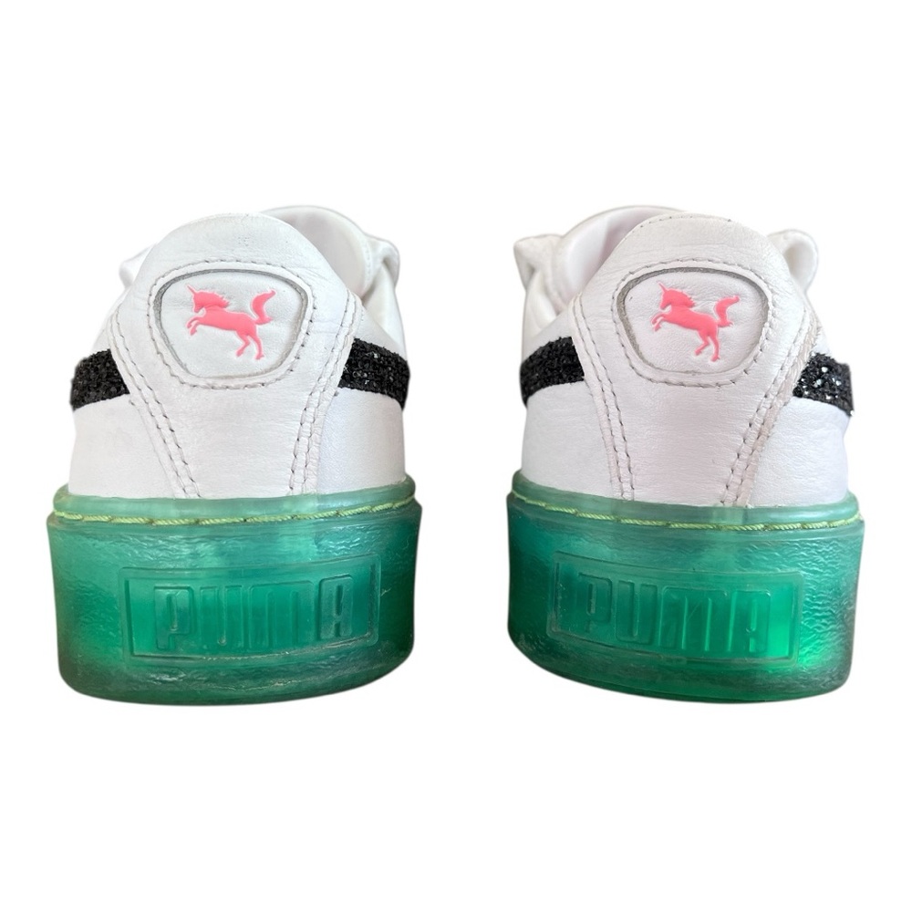 Puma x Sophia Webster Womens Platform Candy Princess White Leather Sneakers 7.5 - Picture 8 of 14